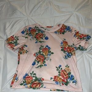 Girls flower shirt